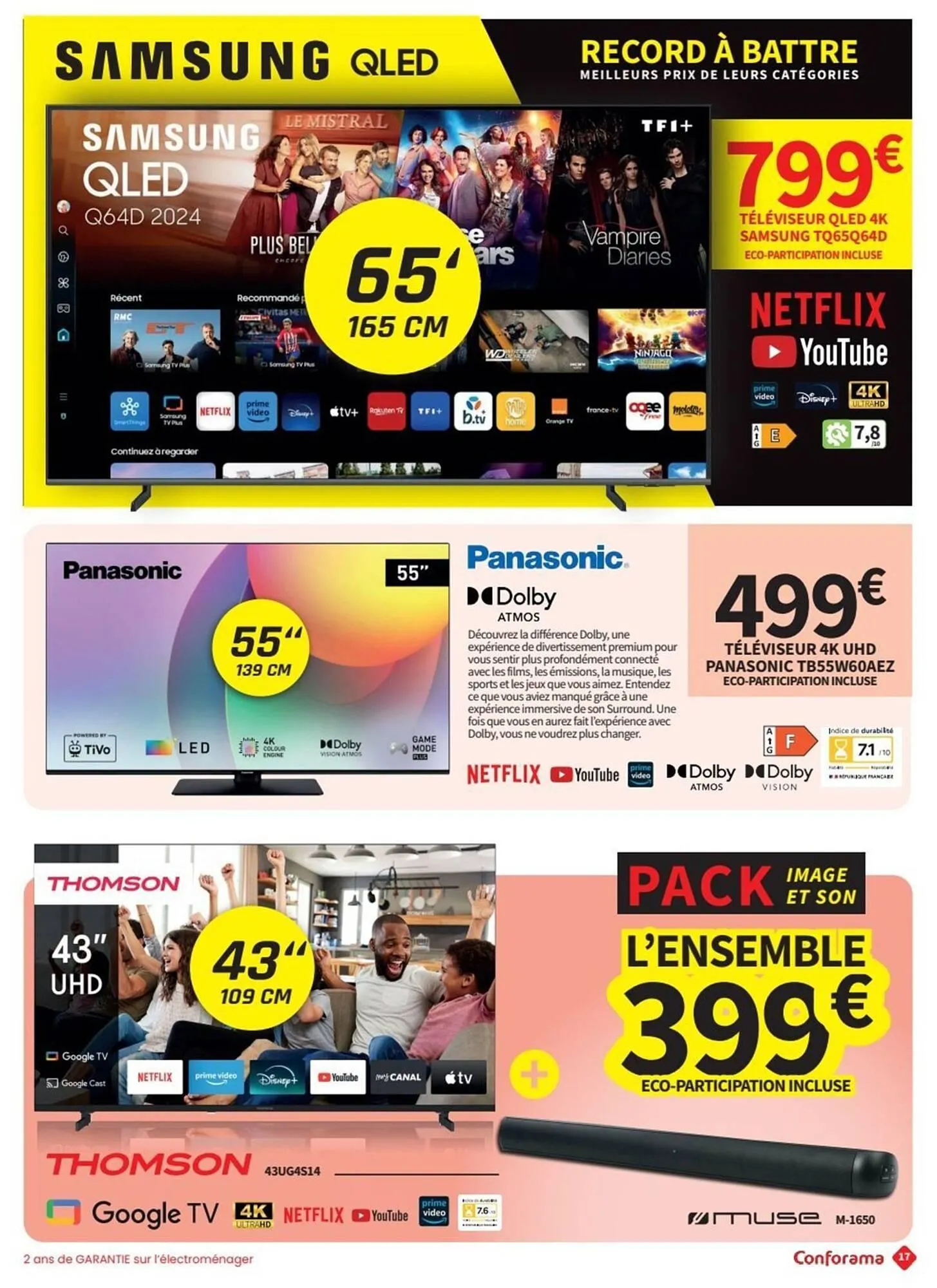 Catalogue Conforama du 17 février au 15 mars 2025 - Catalogue page 17