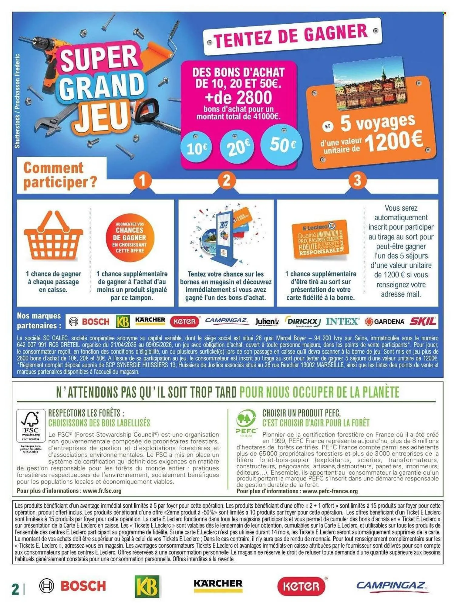 Catalogue E.Leclerc Brico du 21 avril au 9 mai 2026 - Catalogue page 2