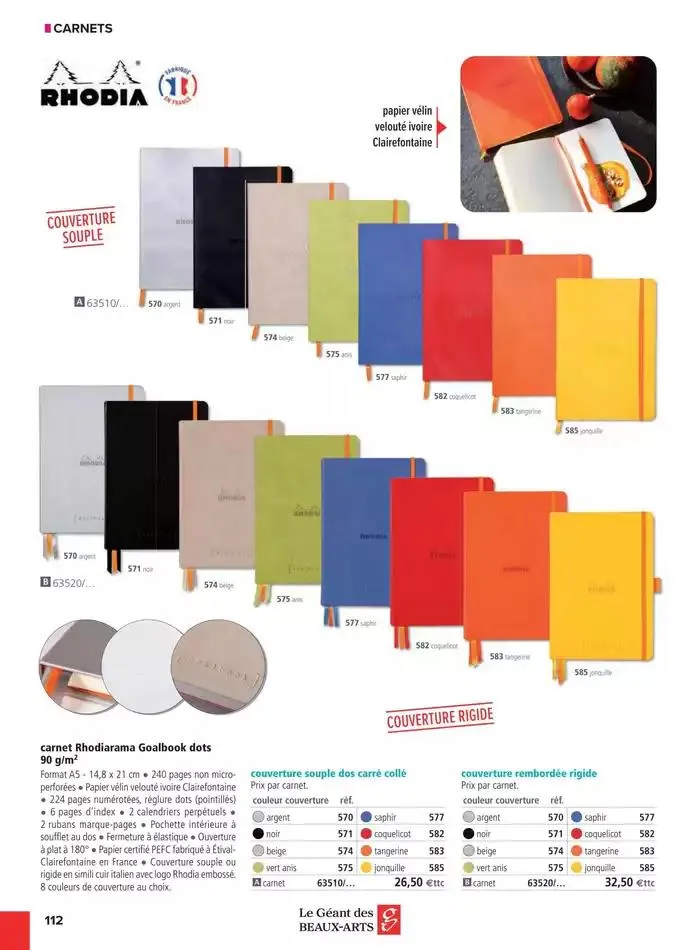 Catalogue Le Géant des Beaux-Arts du 6 janvier au 31 décembre 2025 - Catalogue page 16