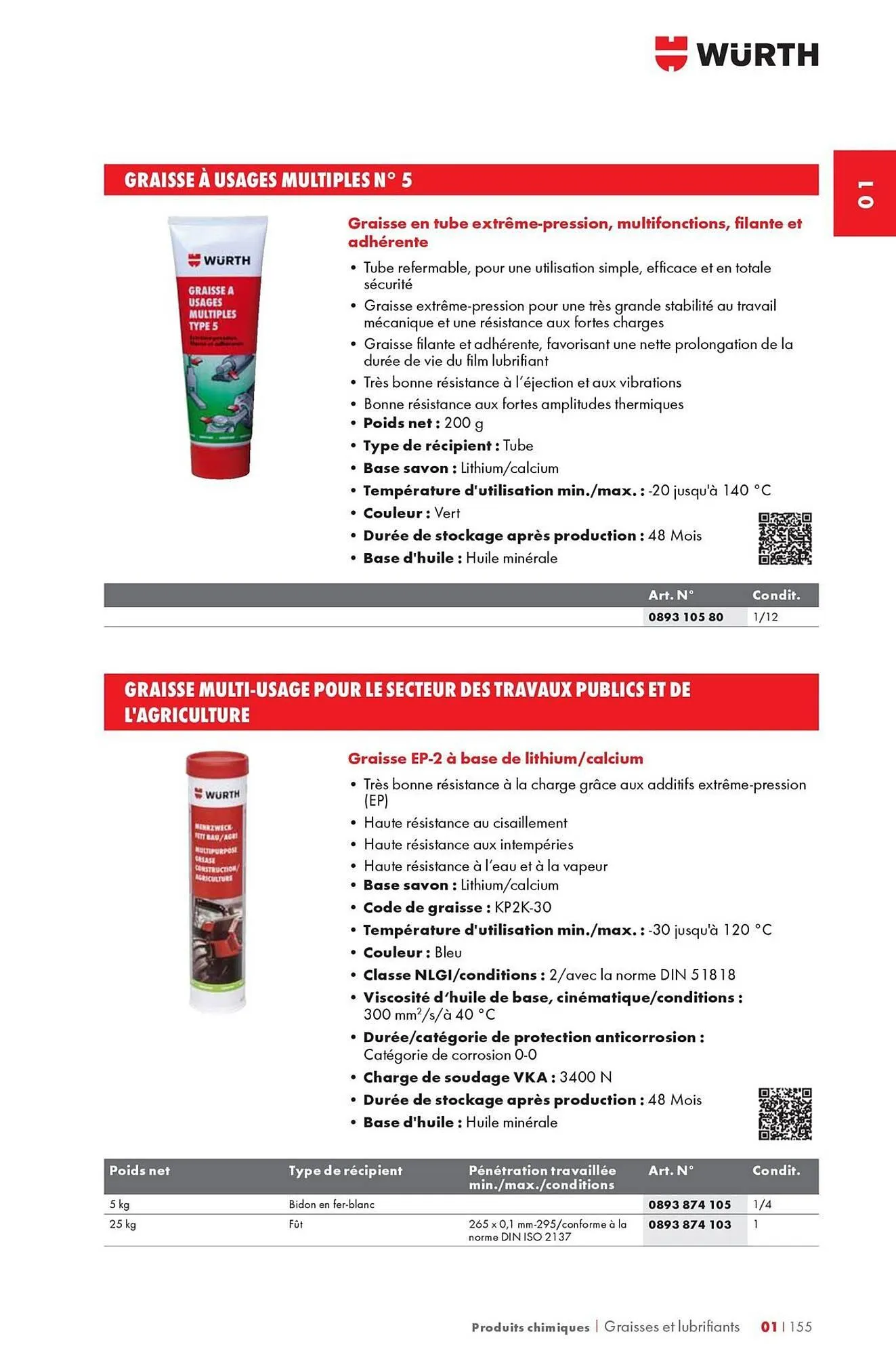 Catalogue Würth du 12 mai au 31 décembre 2025 - Catalogue page 163