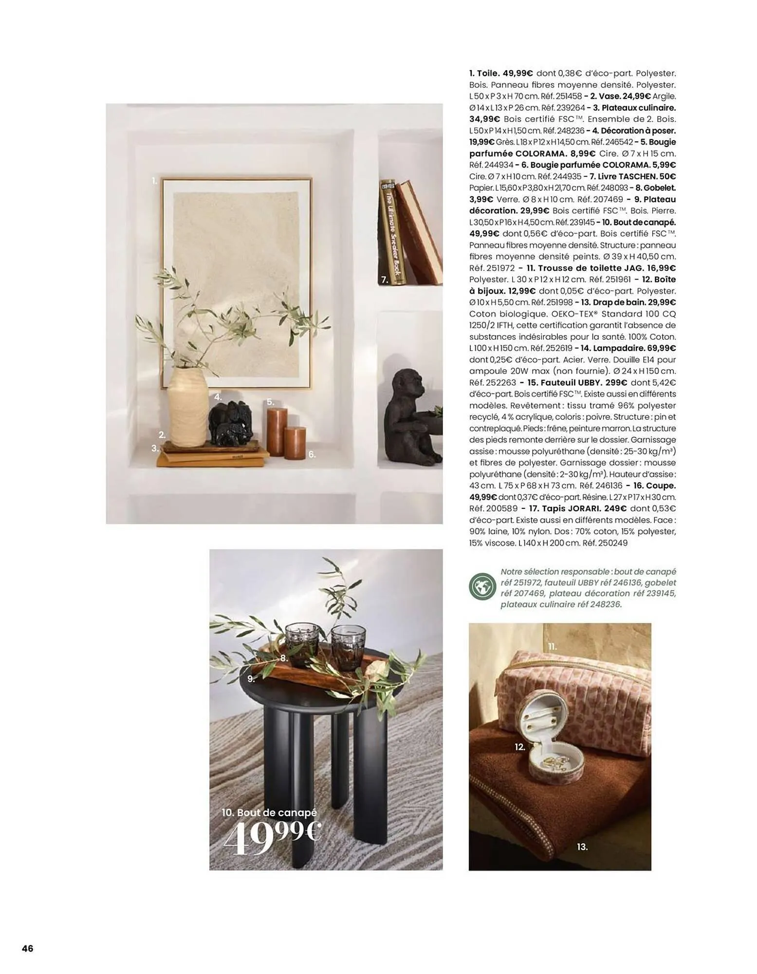 Catalogue Maisons du Monde du 1 mars au 31 août 2026 - Catalogue page 46