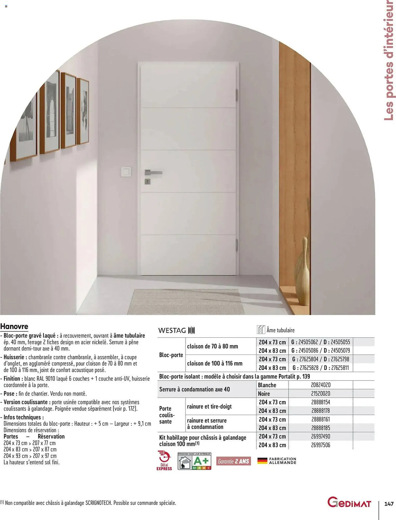 Catalogue Gedimat du 14 avril au 30 avril 2026 - Catalogue page 147