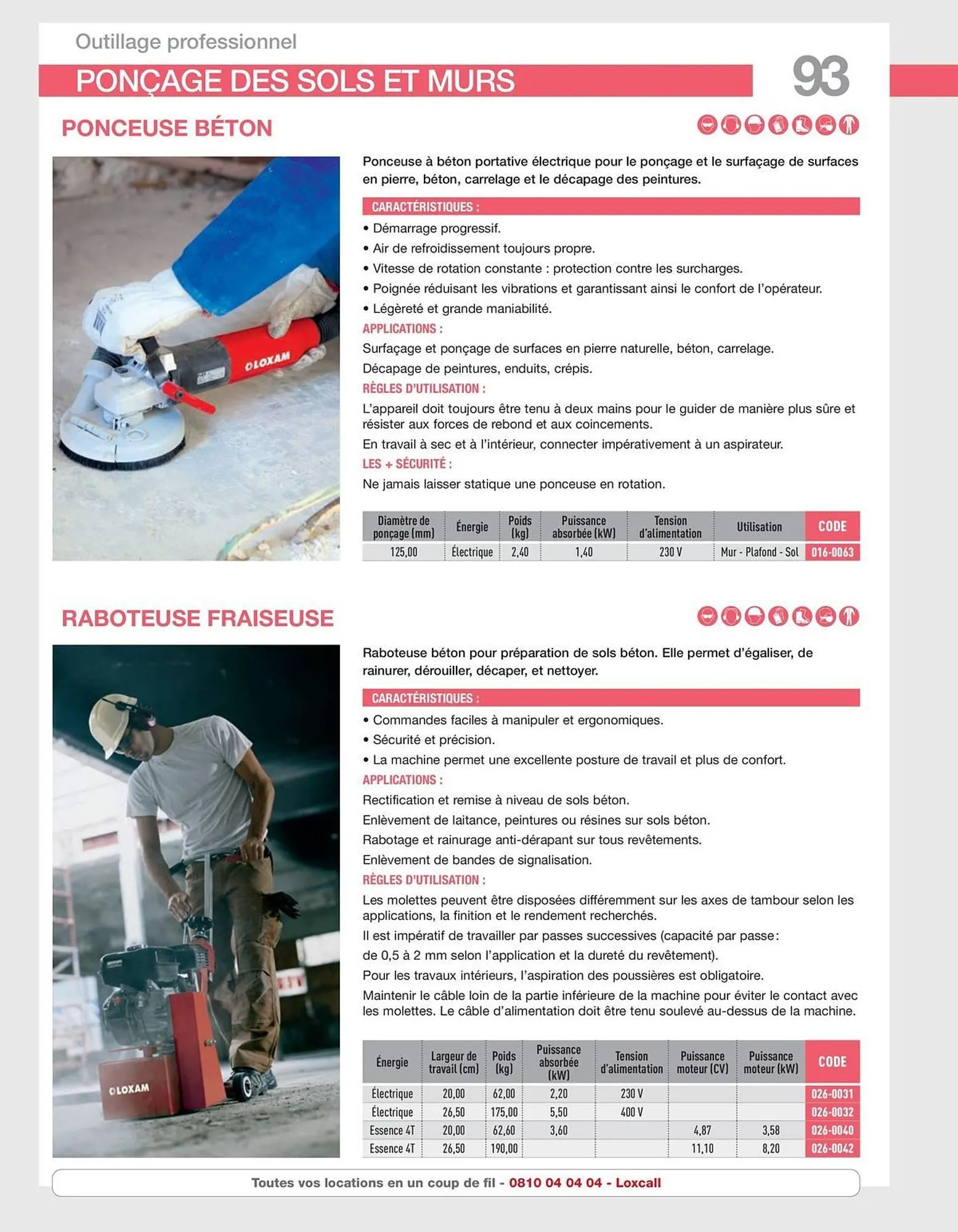 Catalogue Loxam du 10 avril au 31 décembre 2025 - Catalogue page 95