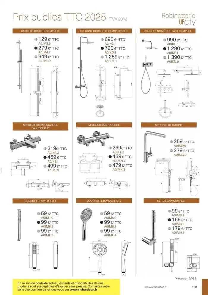 Collections Exclusives 2025 du 11 avril au 31 décembre 2025 - Catalogue page 101