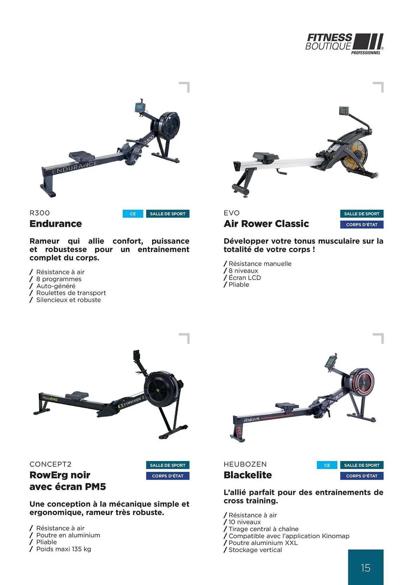 Catalogue Fitness Boutique du 27 mars au 28 février 2026 - Catalogue page 15