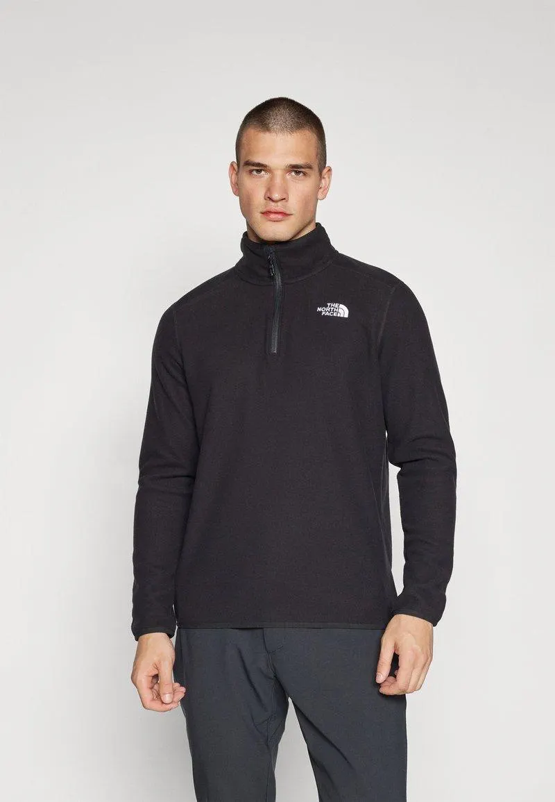 GLACIER 1/4 ZIP - Suéter de forro polar - black