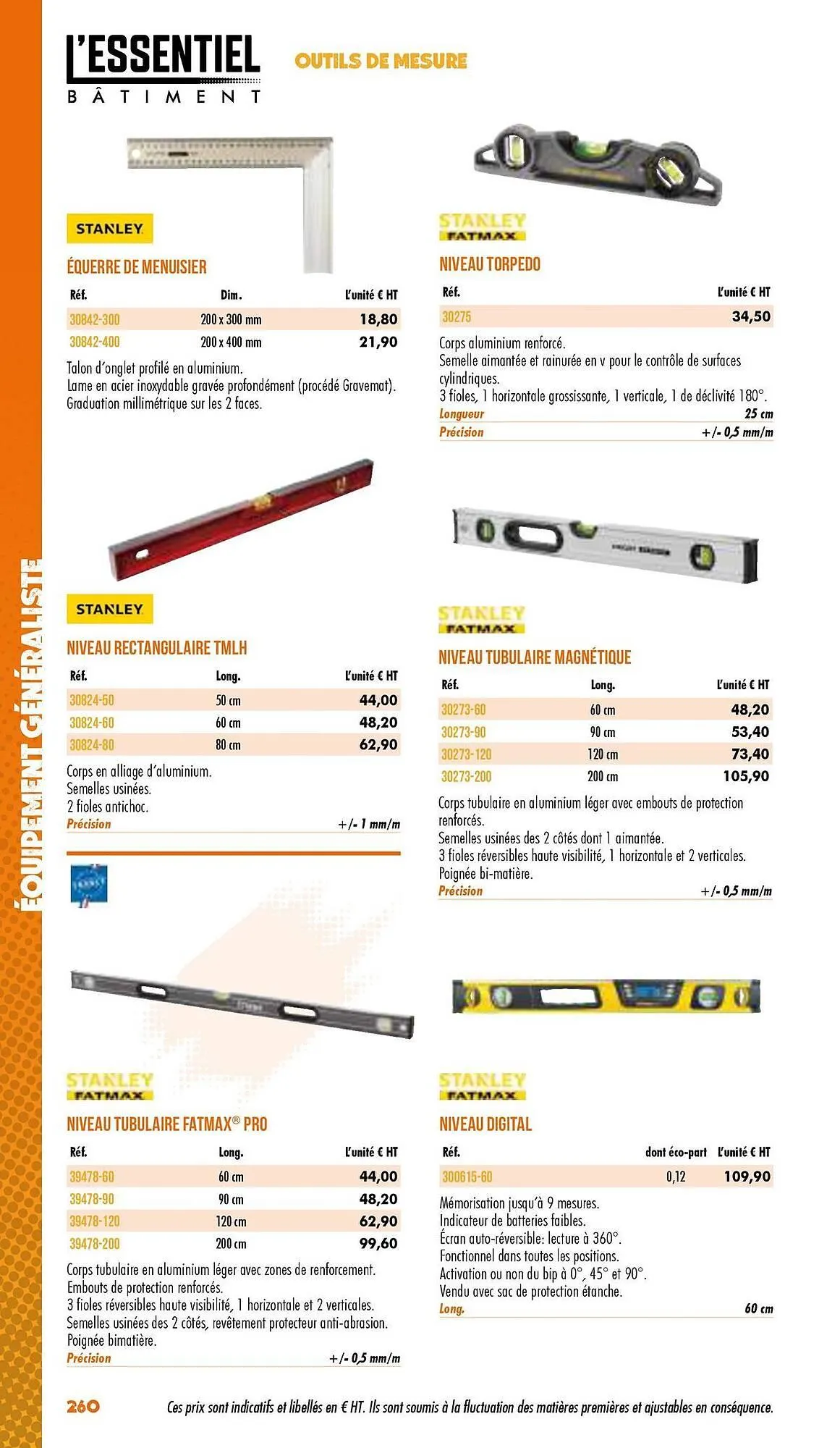 Catalogue Master Pro du 3 janvier au 31 décembre 2025 - Catalogue page 262