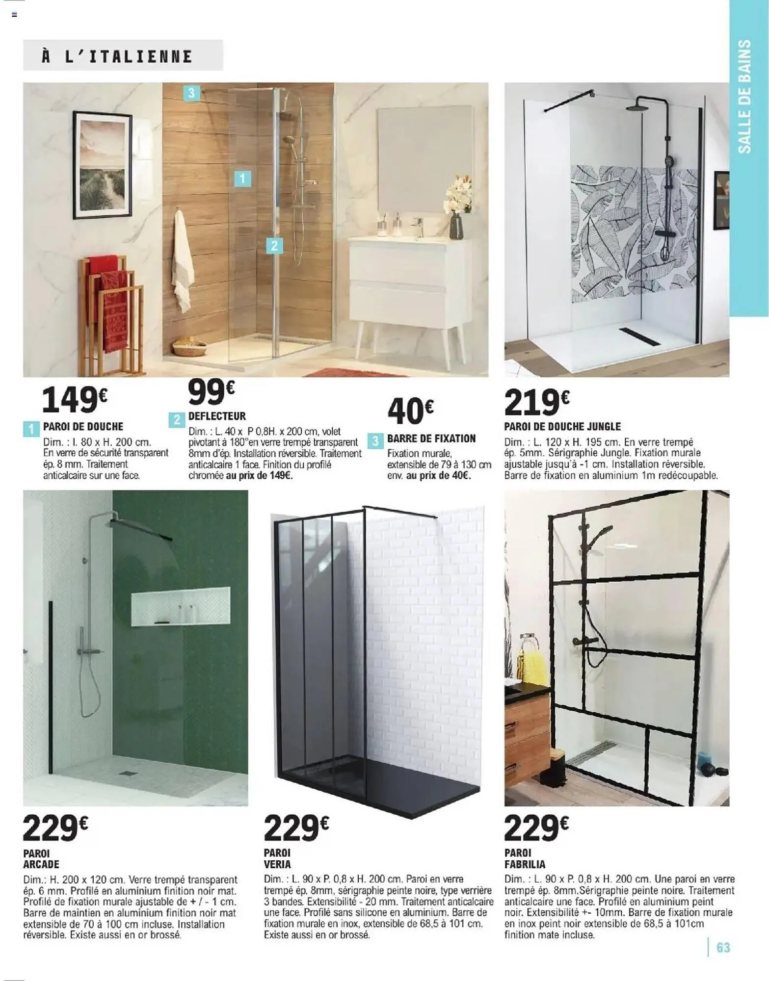 Catalogue E.Leclerc Brico du 7 janvier au 31 décembre 2025 - Catalogue page 63