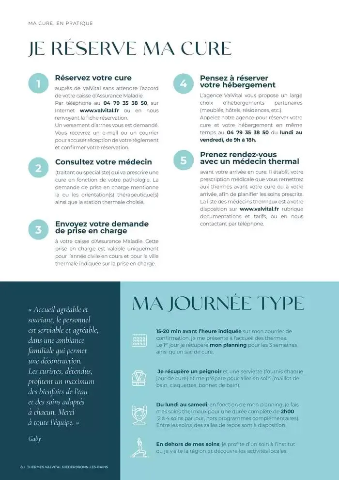 Niederbronn-les-Bains 2025 du 17 mars au 6 décembre 2025 - Catalogue page 8