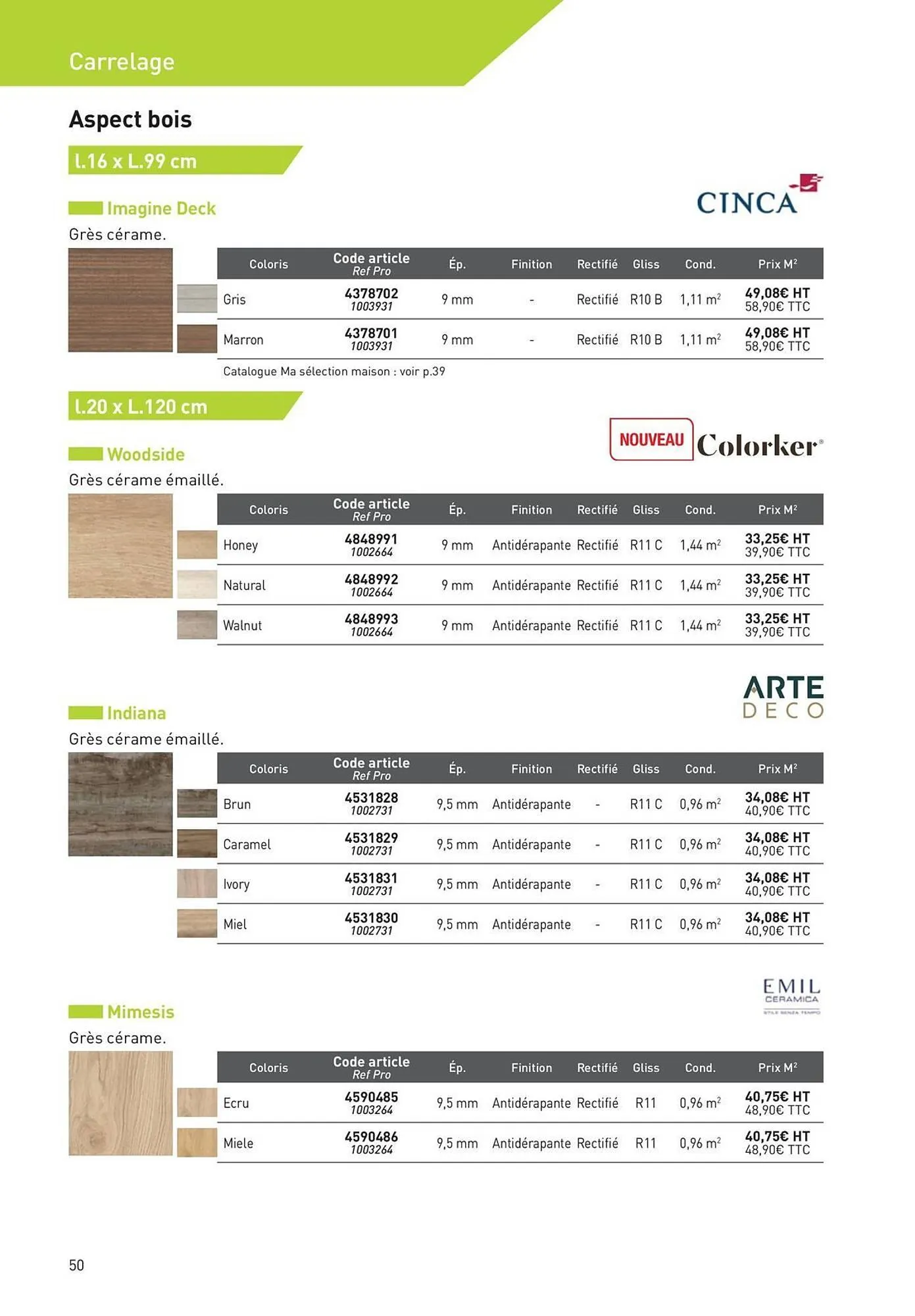 Catalogue Point P du 19 août au 1 janvier 2026 - Catalogue page 50