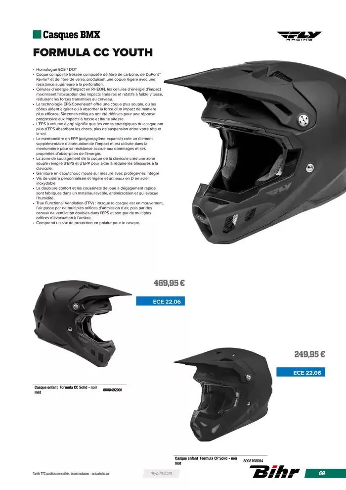 FLY RACING BMX 2025 du 12 avril au 31 décembre 2025 - Catalogue page 69