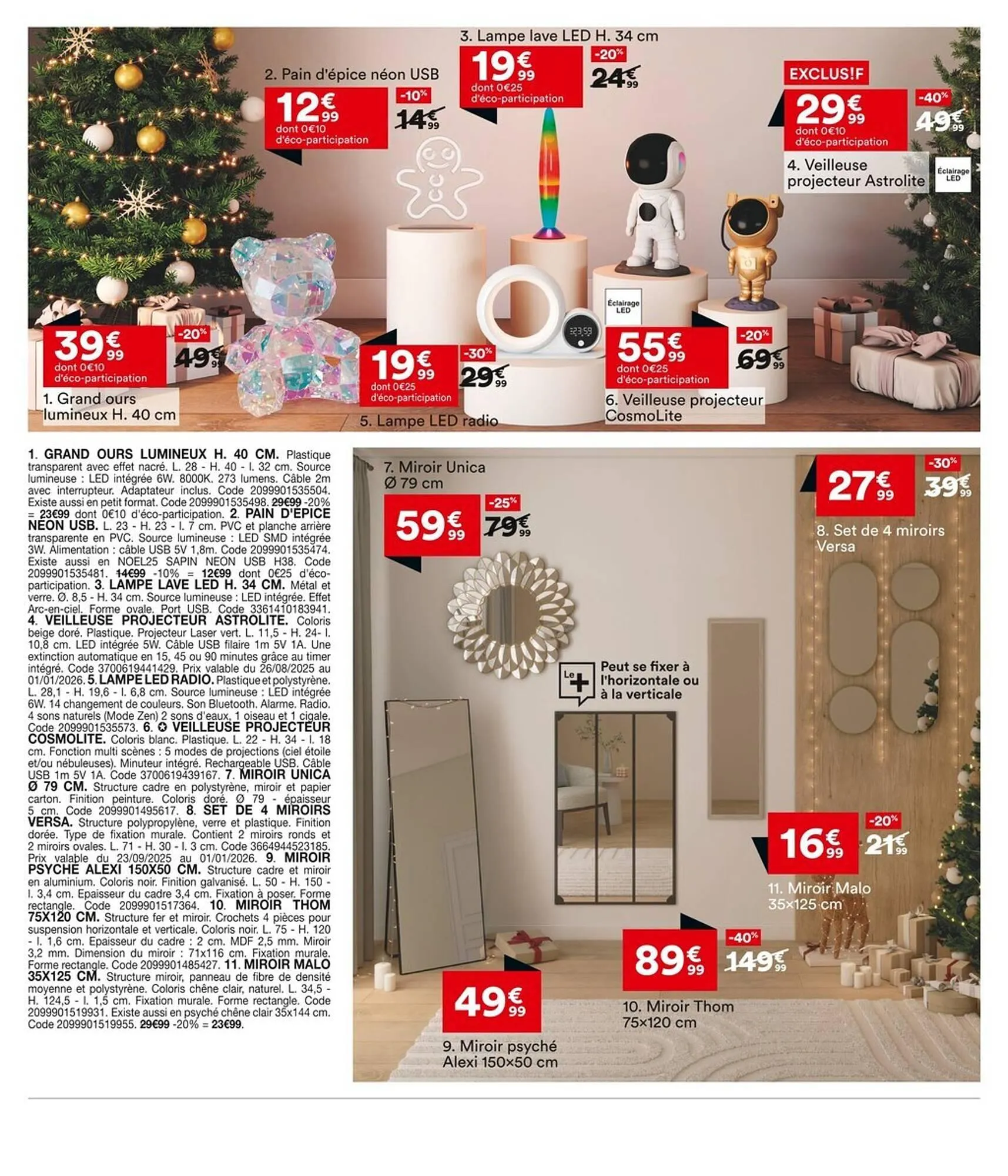 Catalogue BUT du 28 octobre au 1 janvier 2026 - Catalogue page 7