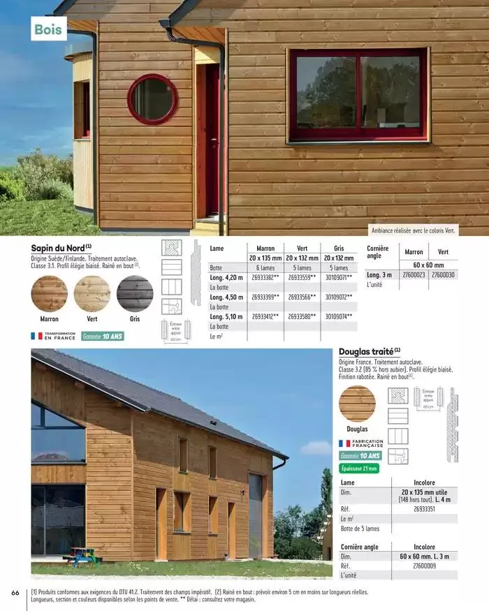 Aménagements Extérieurs 2025 du 1 janvier au 31 décembre 2025 - Catalogue page 66