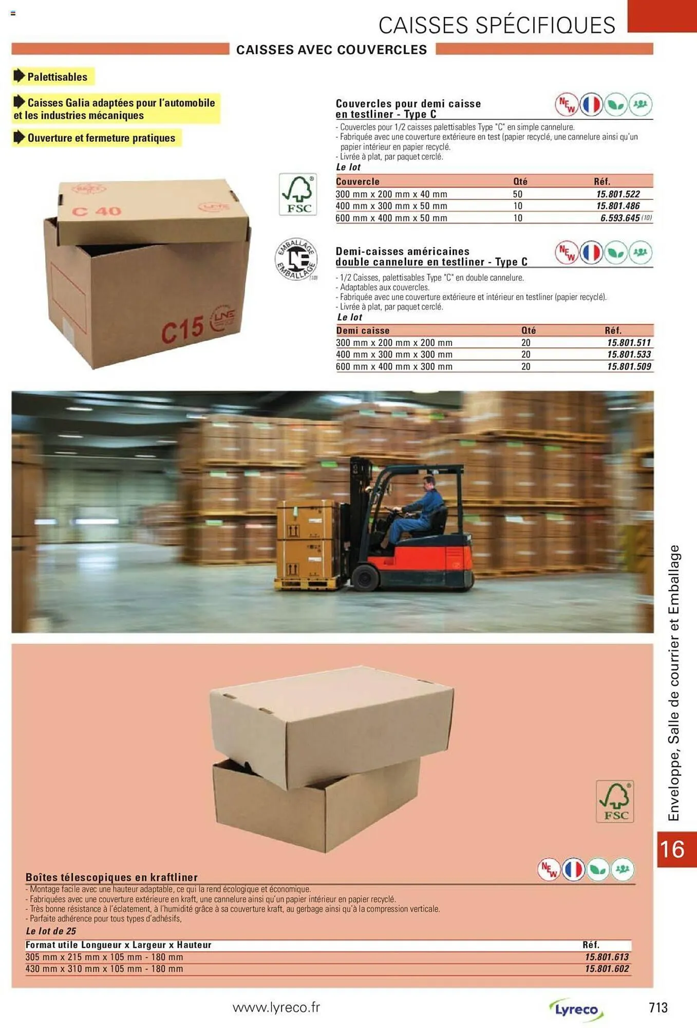 Catalogue Lyreco du 15 mai au 31 décembre 2023 - Catalogue page 713