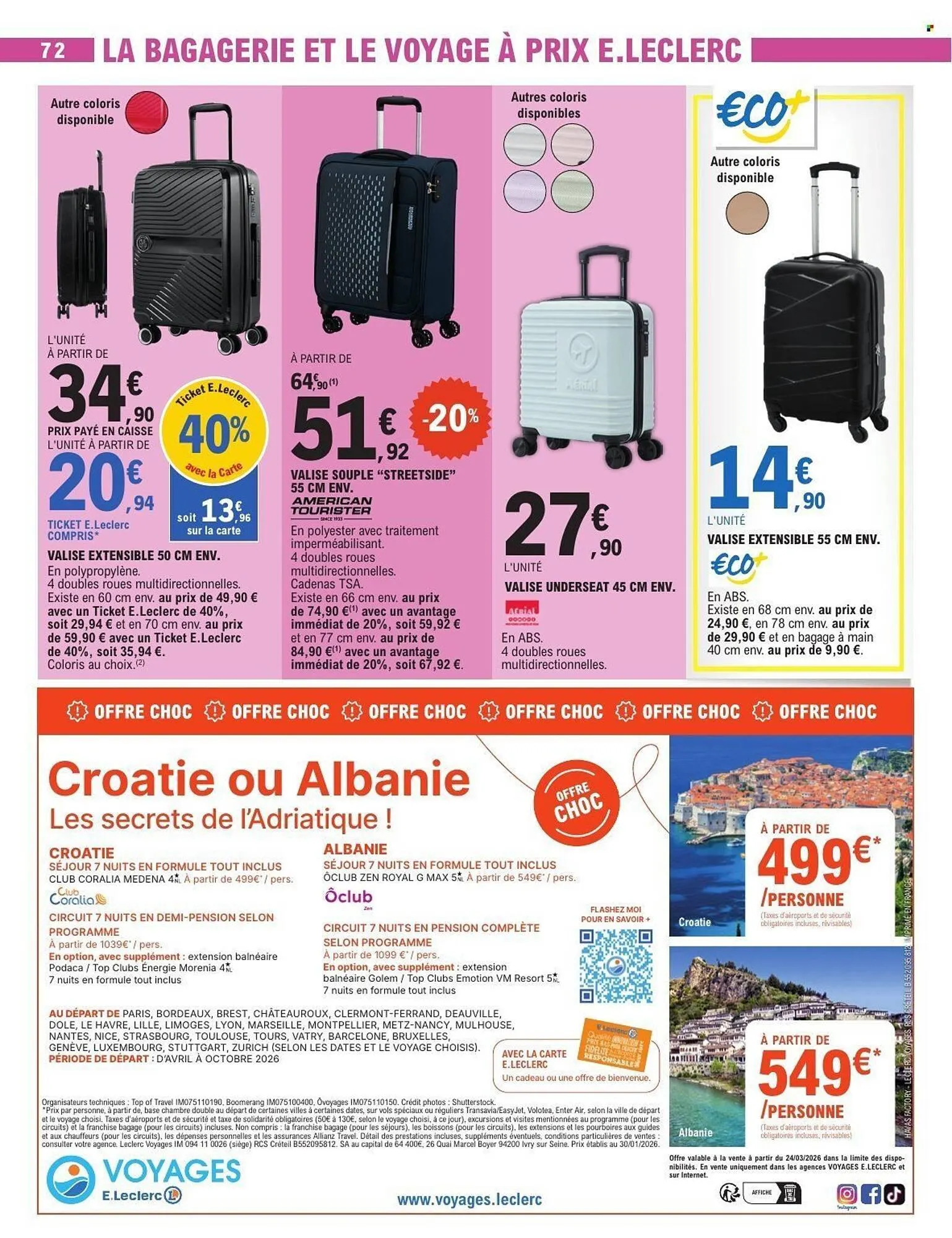 Catalogue E.Leclerc du 24 mars au 4 avril 2026 - Catalogue page 72