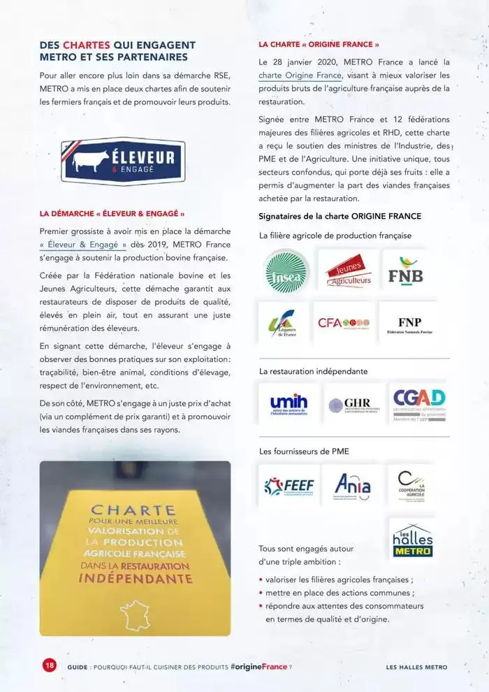 Metro Guide Origine France du 26 février au 31 décembre 2025 - Catalogue page 18