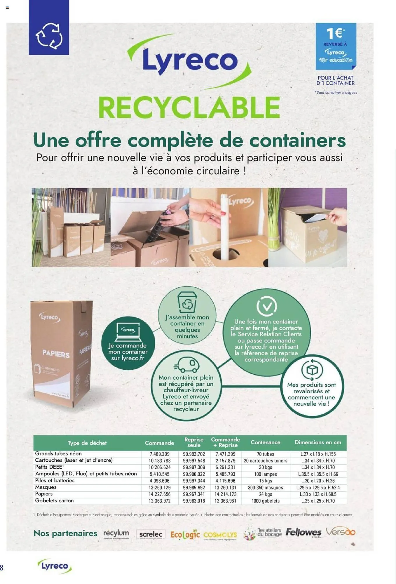 Catalogue Lyreco du 15 mai au 31 décembre 2023 - Catalogue page 8