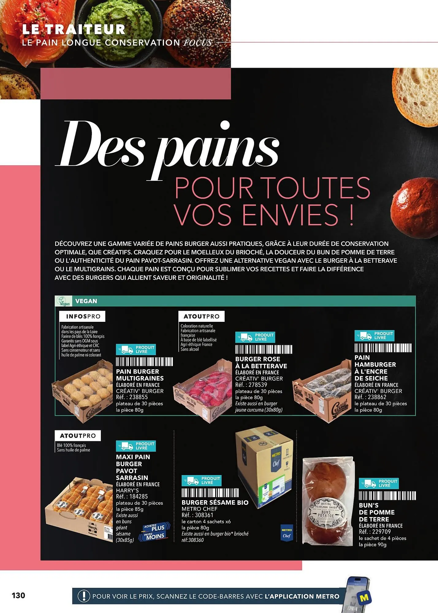 Catalogue METRO du 2 mars au 31 décembre 2025 - Catalogue page 130