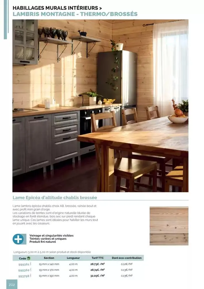 BOIS PANNEAUX 2025 2026 du 30 avril au 31 décembre 2026 - Catalogue page 202