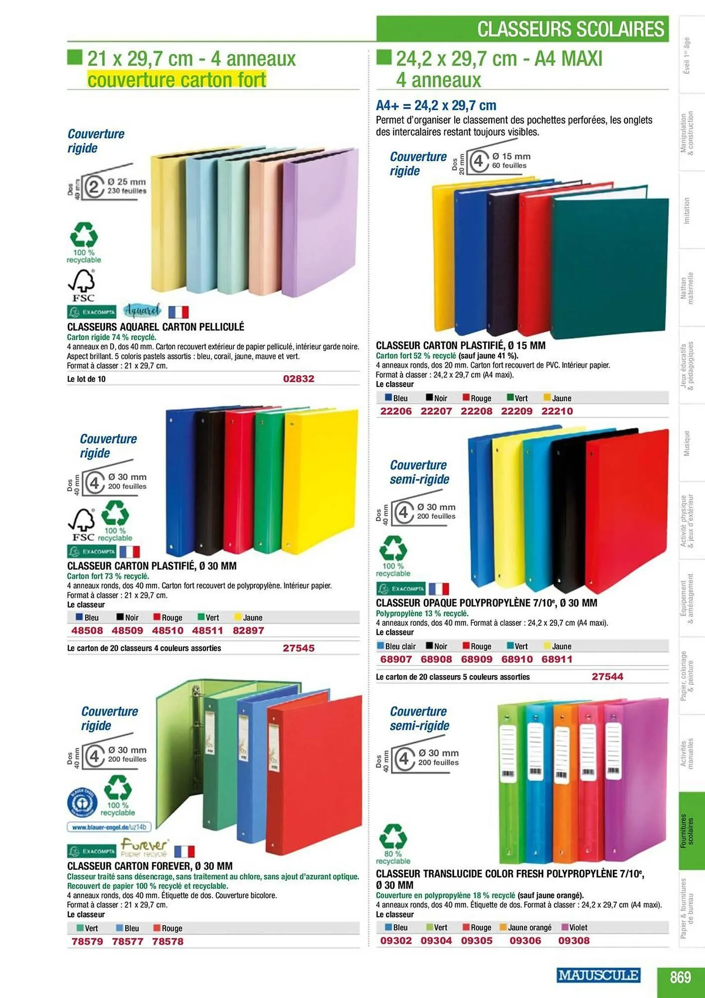 Catalogue Majuscule du 4 mars au 31 décembre 2025 - Catalogue page 893