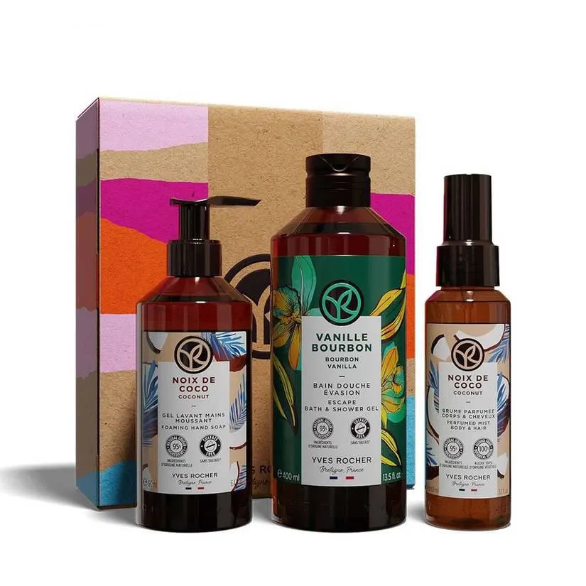 Coffret Hygiène – Vanille Bourbon et Noix de Coco