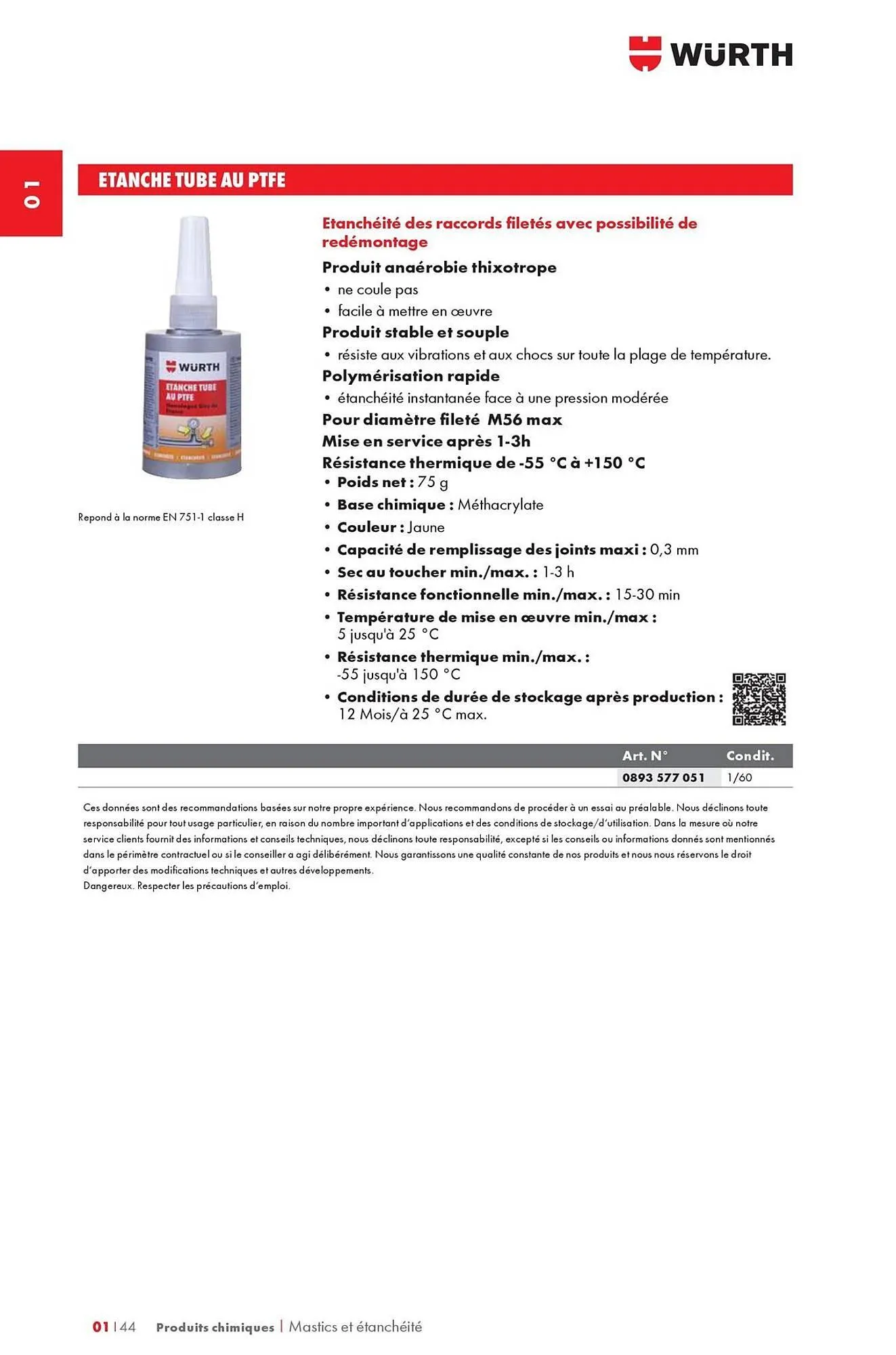 Catalogue Würth du 12 mai au 31 décembre 2025 - Catalogue page 52