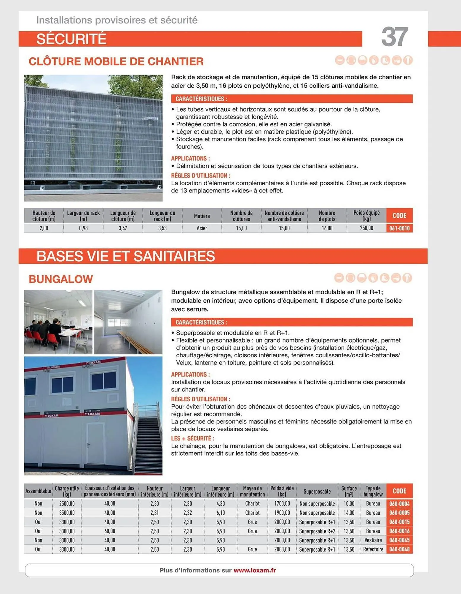Catalogue Loxam du 10 avril au 31 décembre 2025 - Catalogue page 39