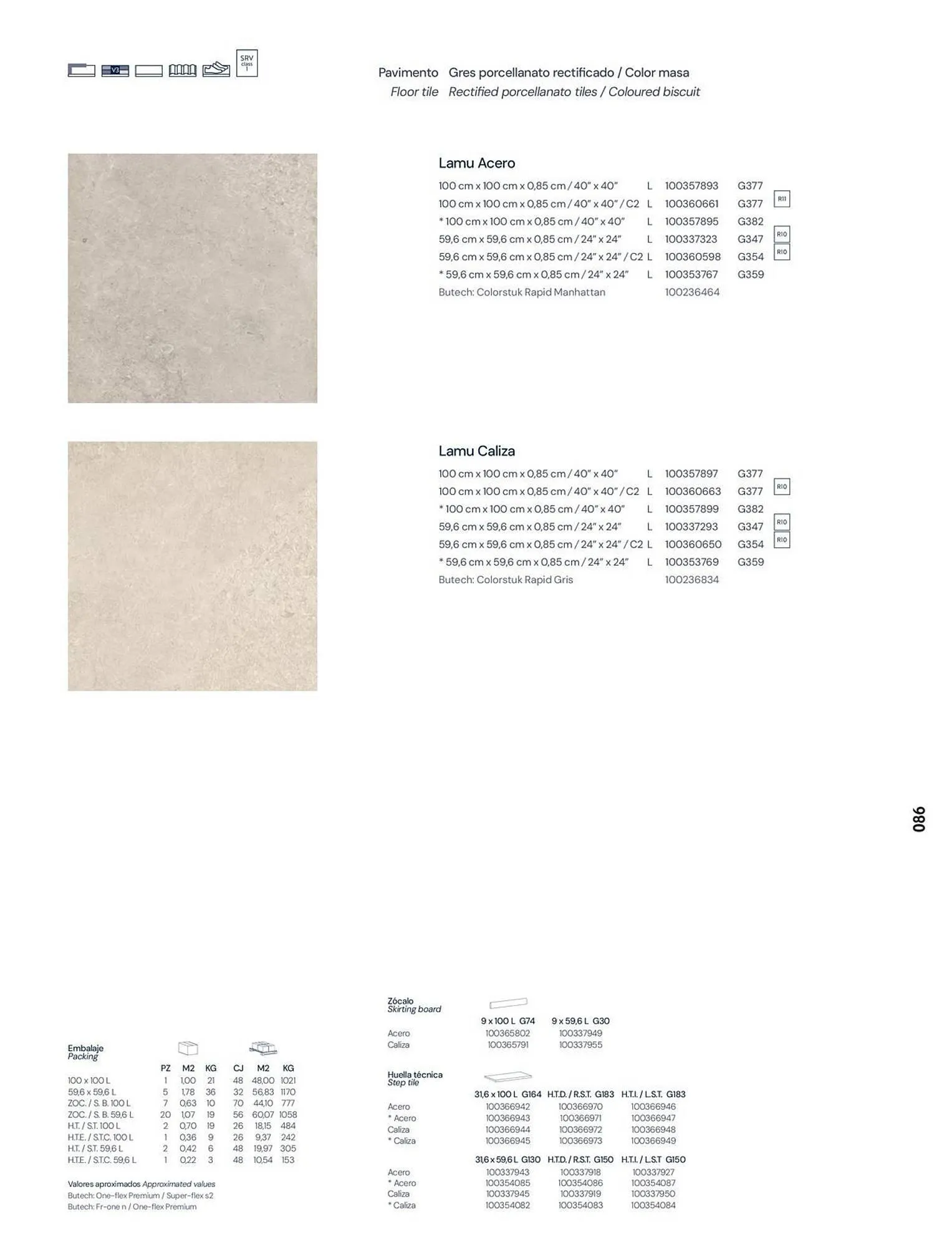 Catalogue Porcelanosa du 23 décembre au 31 décembre 2026 - Catalogue page 88