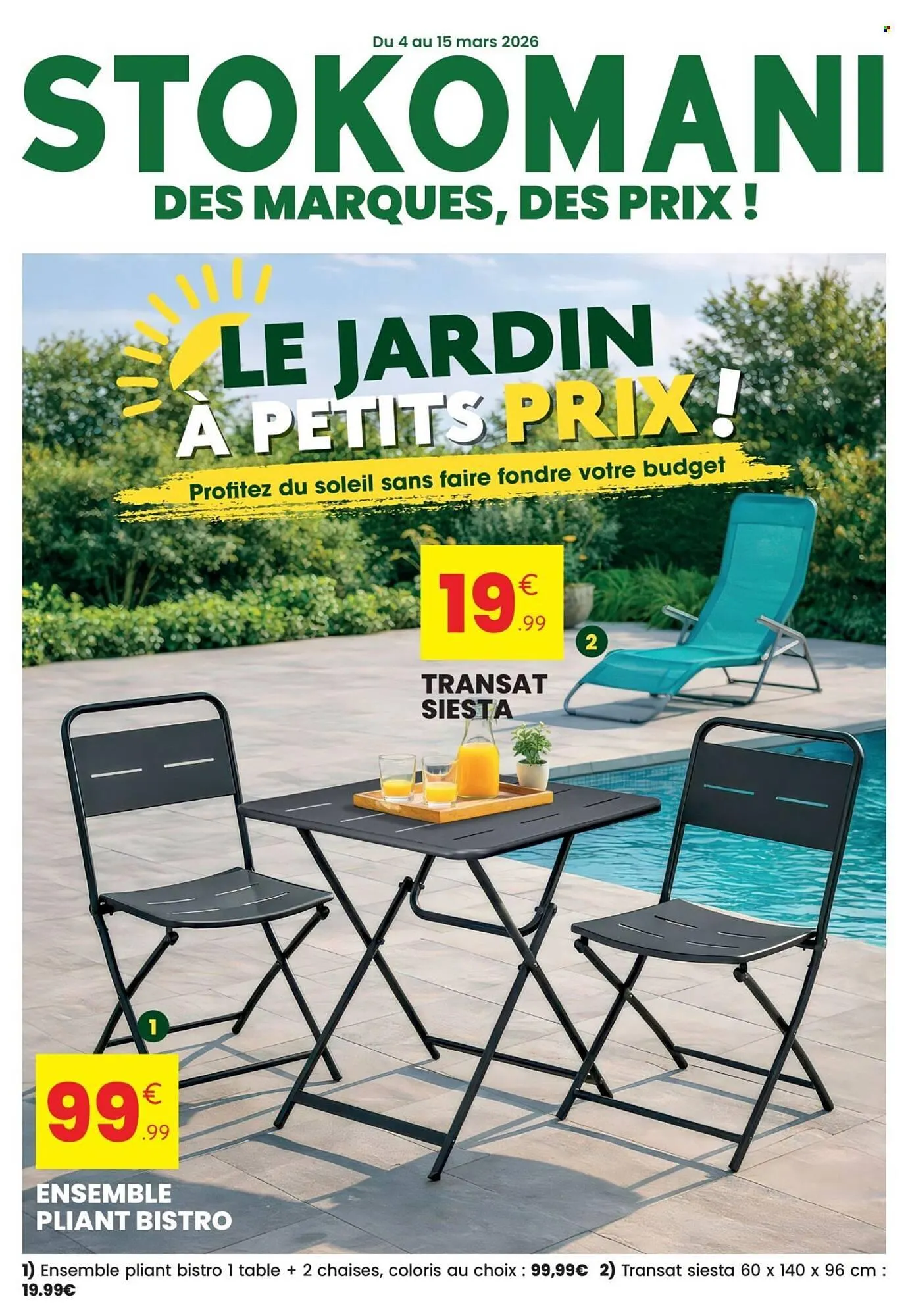 Catalogue Stokomani du 4 mars au 15 mars 2026 - Catalogue page 1