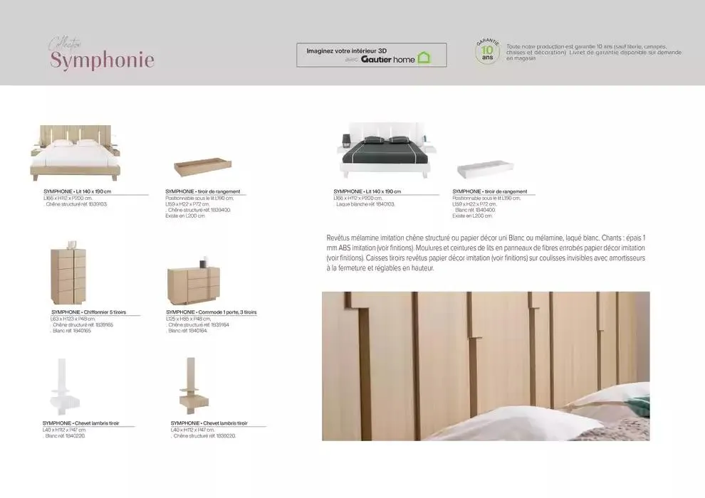 Collection Symphonie du 14 janvier au 31 décembre 2025 - Catalogue page 4