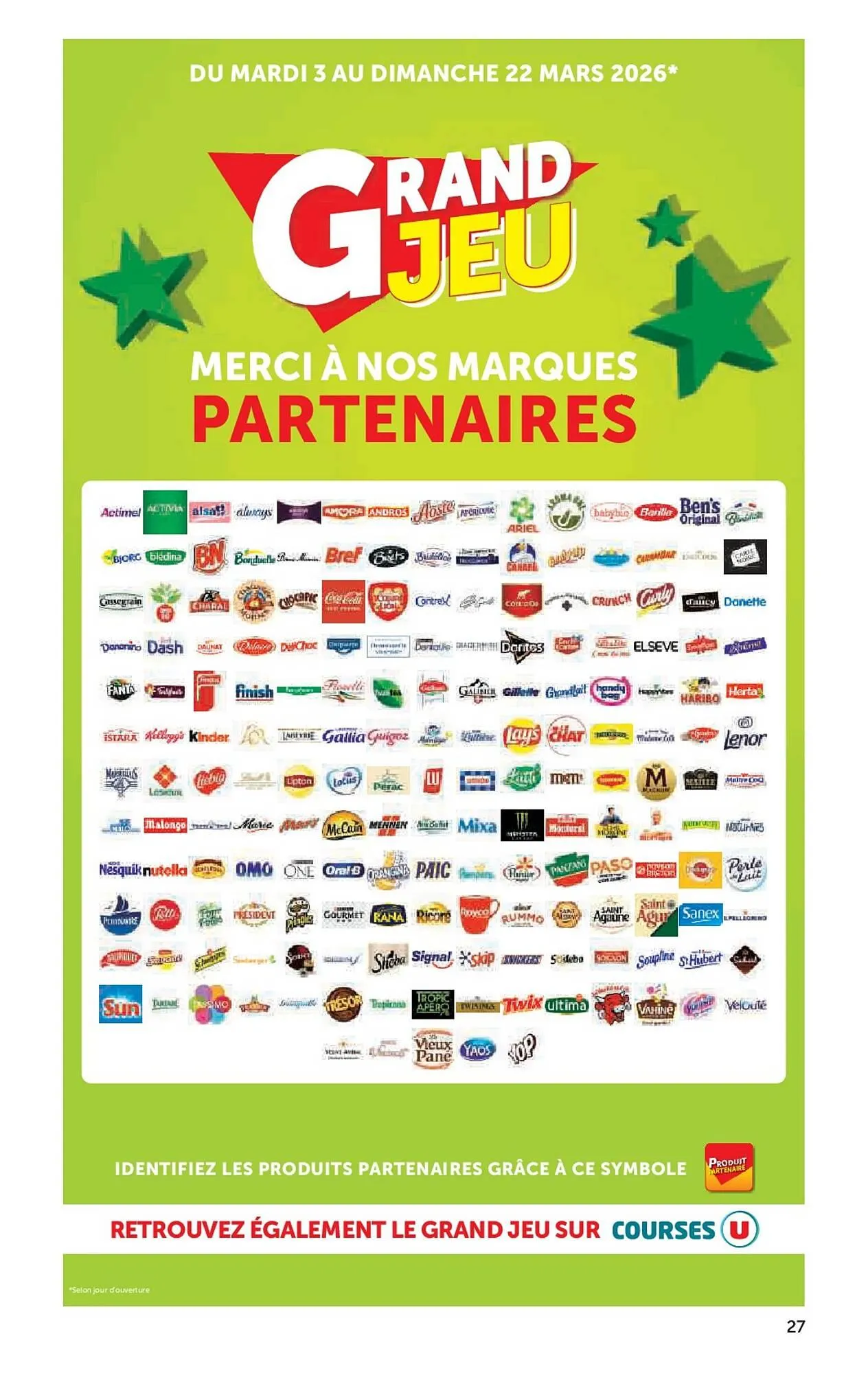Catalogue Super U du 3 mars au 15 mars 2026 - Catalogue page 27