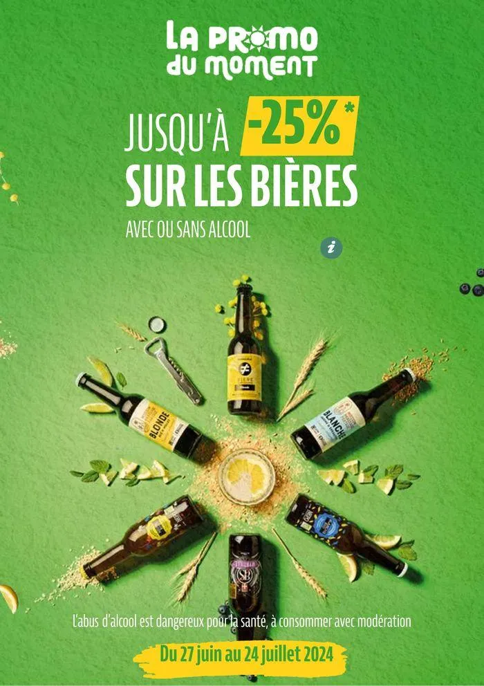 Tutes Nos Promos Bio Pour Un Ete Savoureux du 28 juin au 7 juillet 2024 - Catalogue page 4