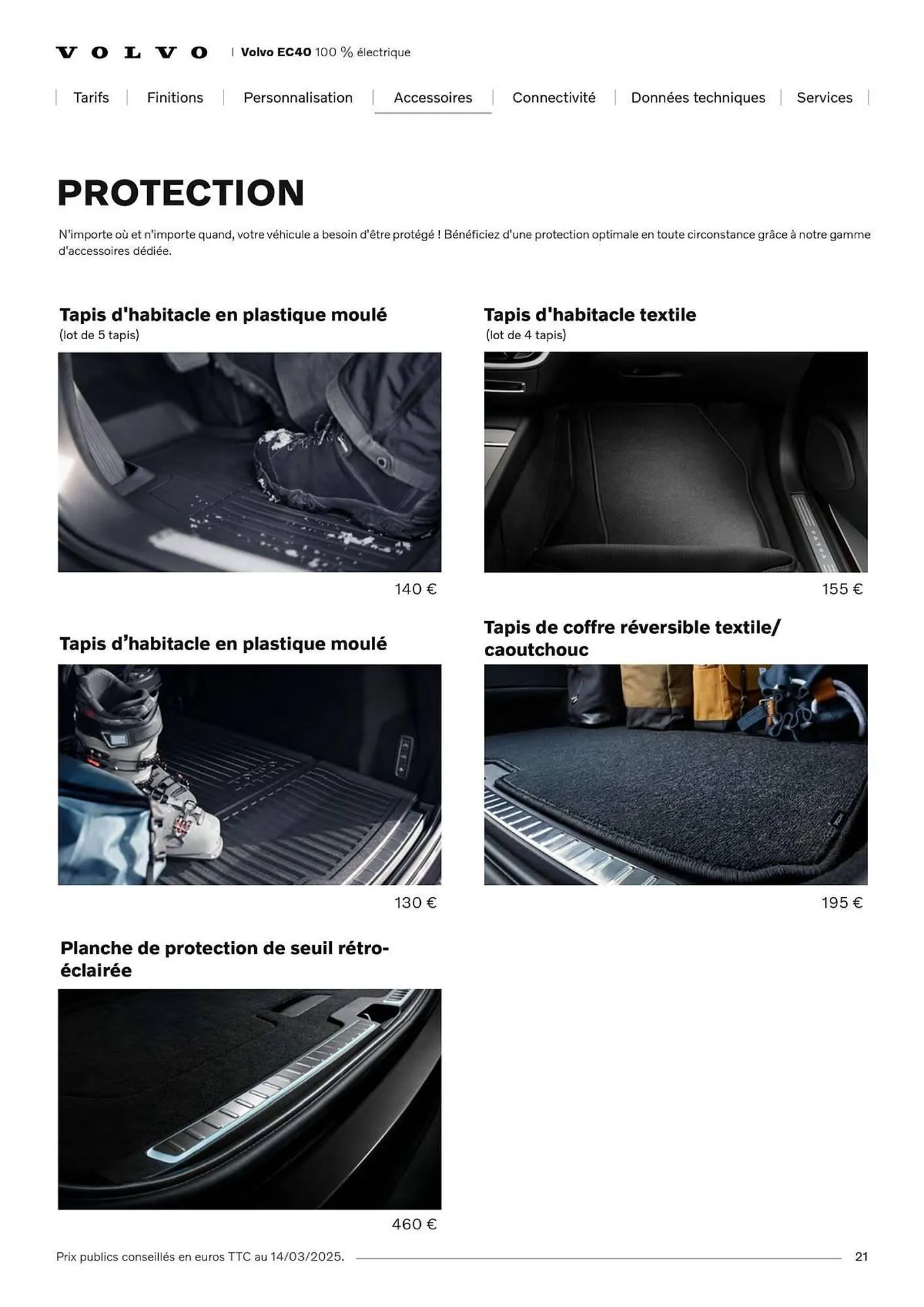 Catalogue VOLVO du 7 janvier au 31 janvier 2027 - Catalogue page 21