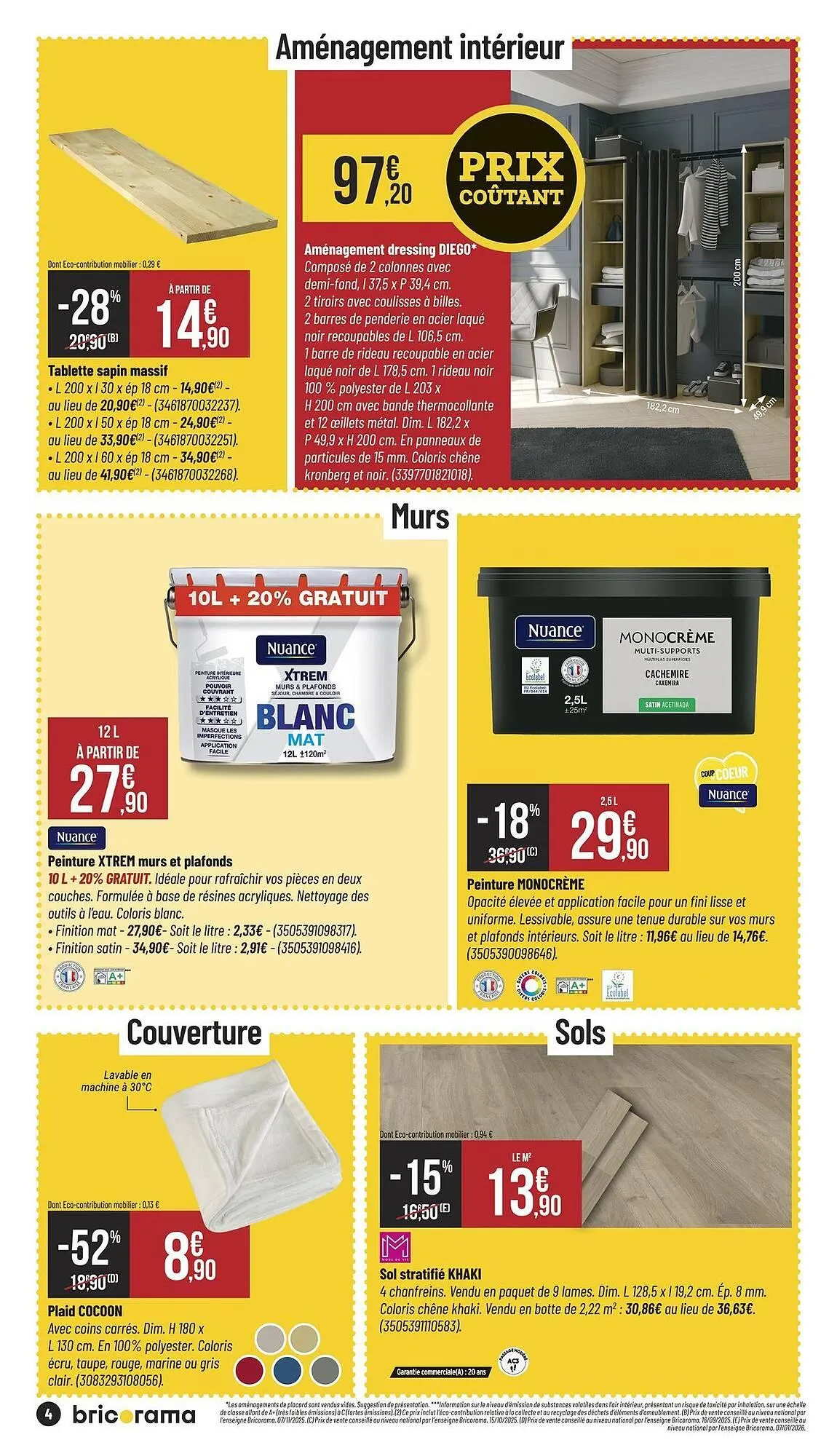 Catalogue Bricorama du 7 janvier au 18 janvier 2026 - Catalogue page 4