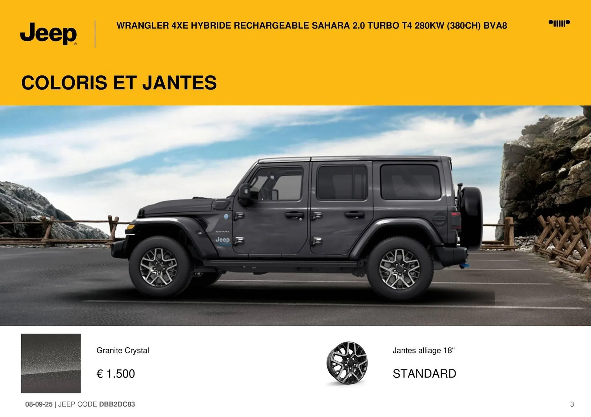 Catalogue Jeep du 10 septembre au 10 septembre 2026 - Catalogue page 3