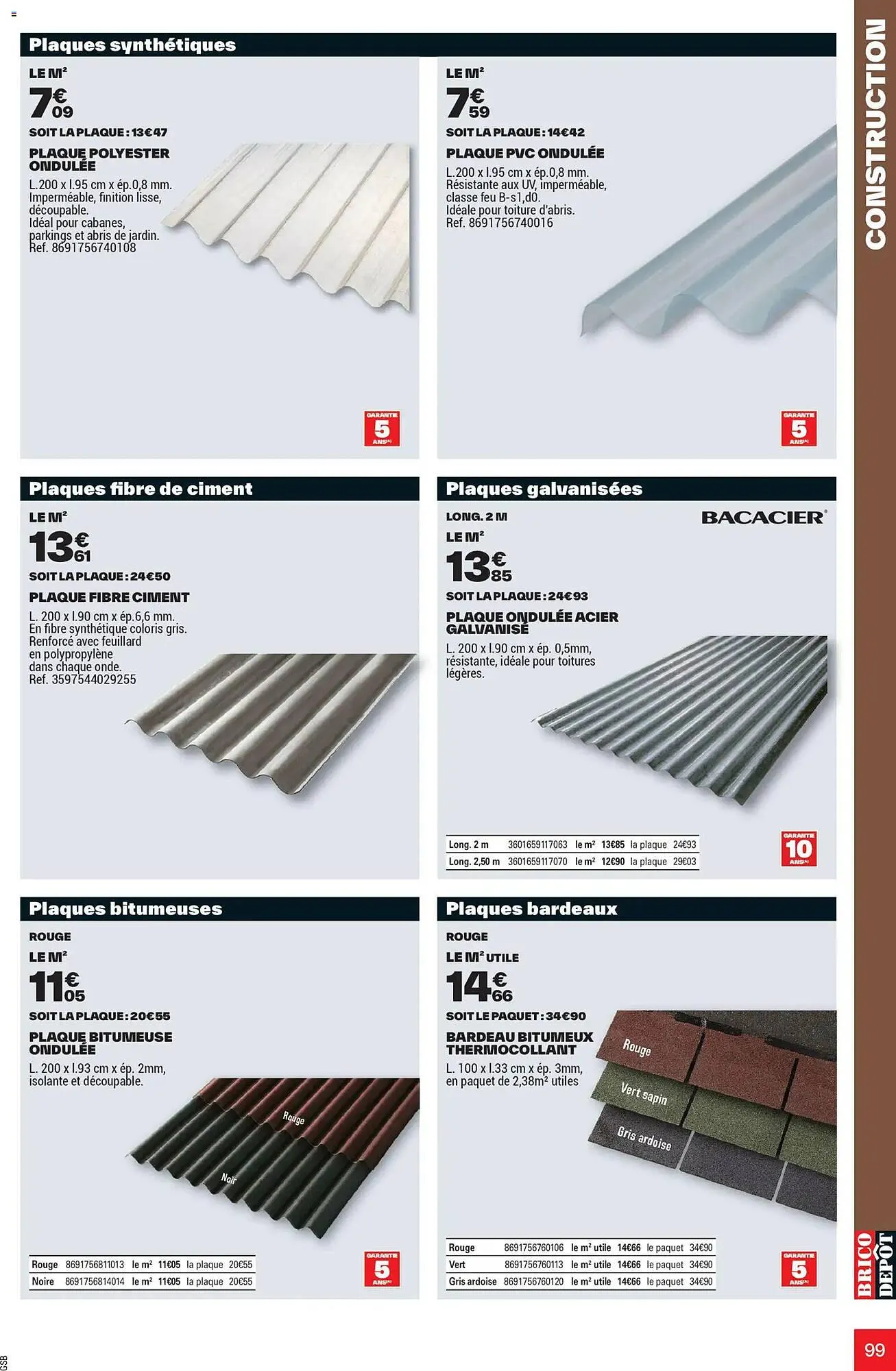 Catalogue Brico Dépôt du 25 mars au 12 juin 2026 - Catalogue page 99