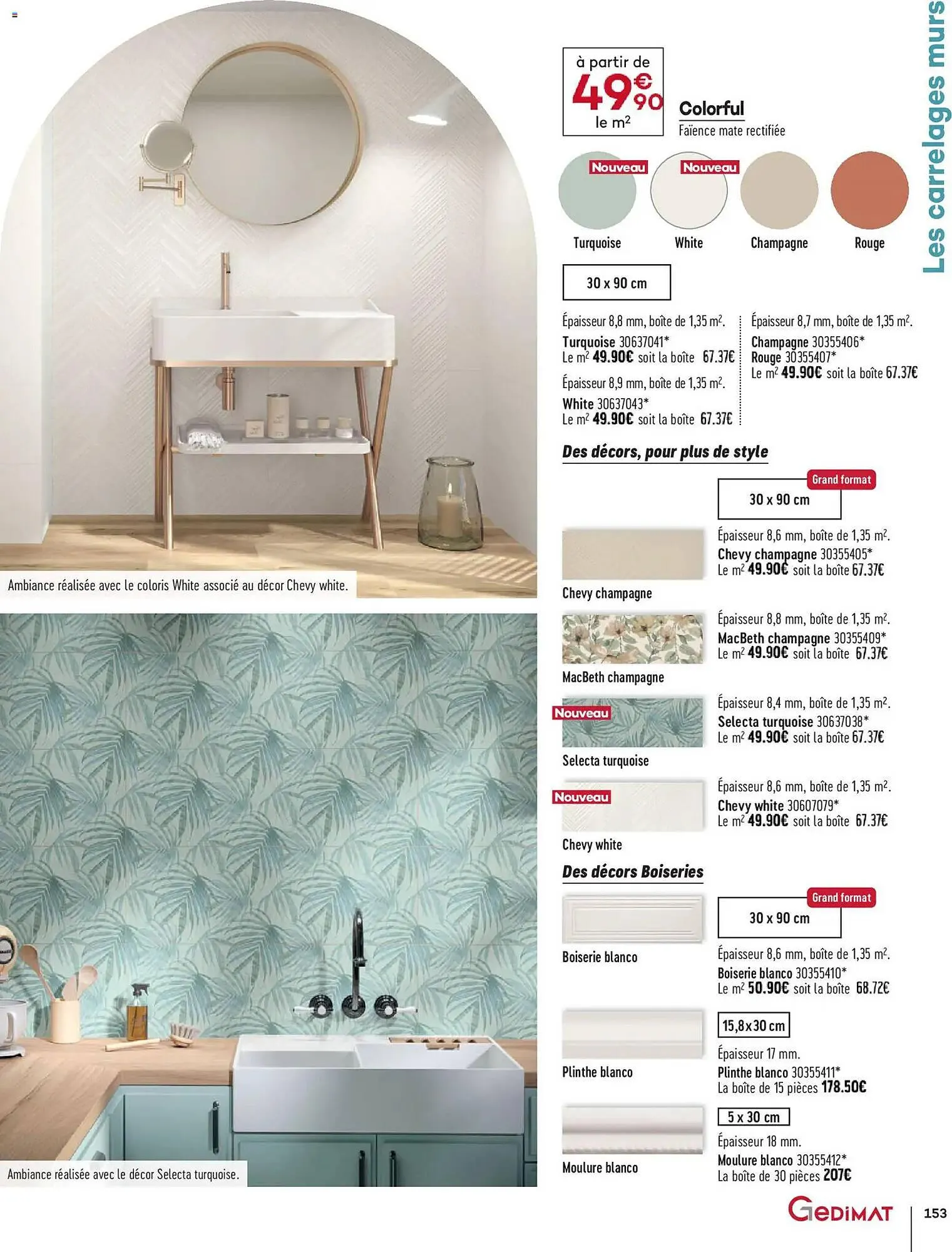 Catalogue Gedimat du 1 avril au 30 avril 2026 - Catalogue page 153