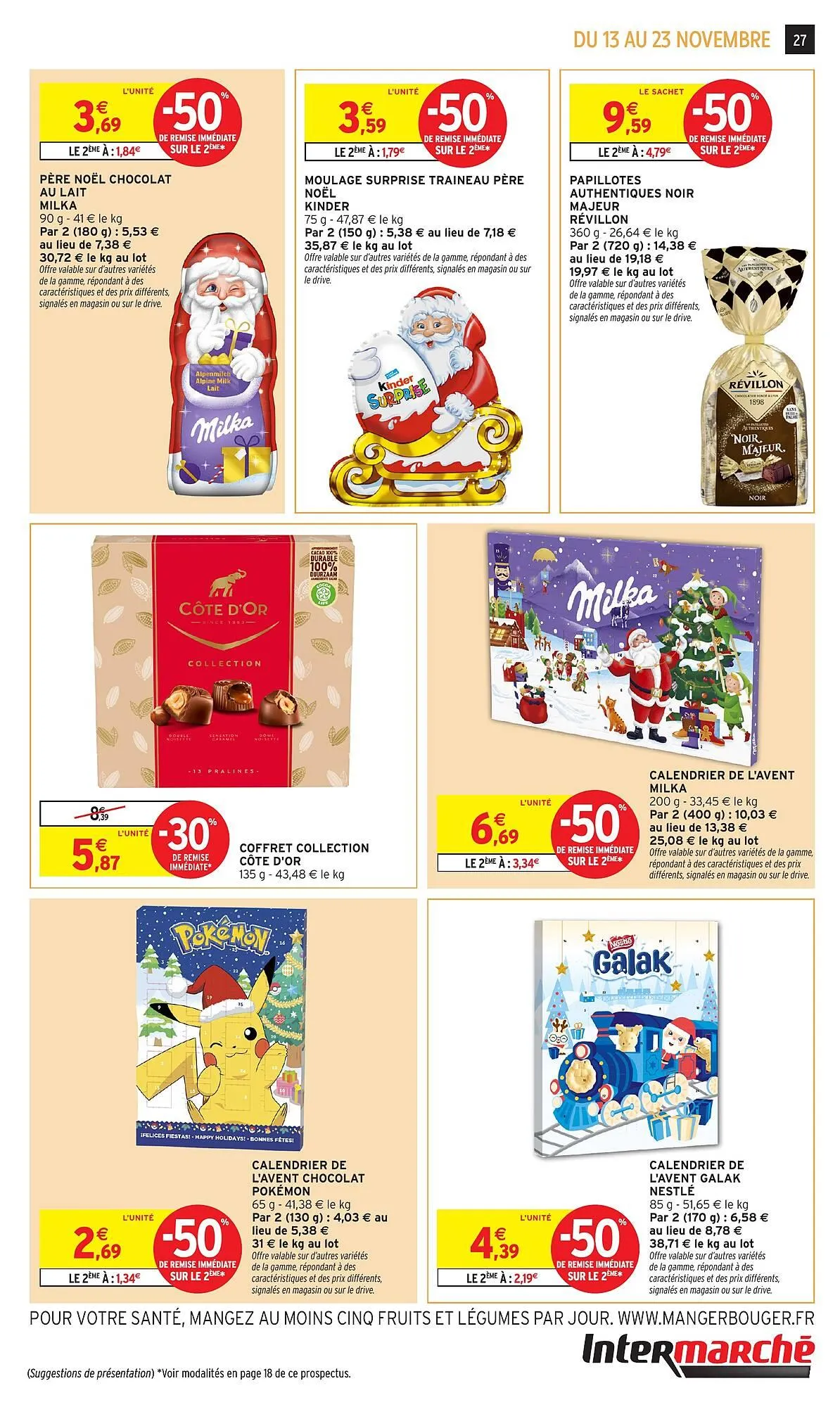 Catalogue Intermarché du 13 novembre au 23 novembre 2025 - Catalogue page 27