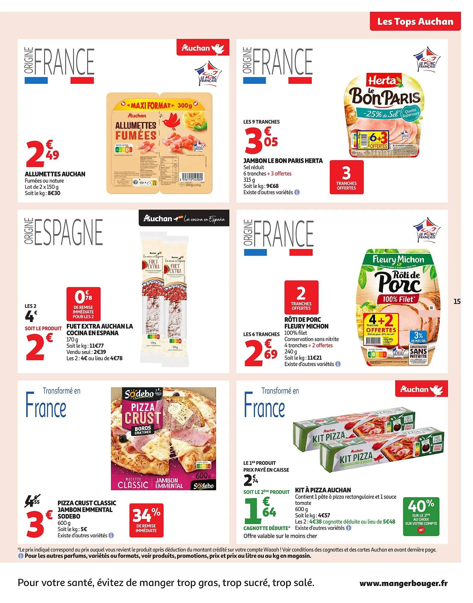 Catalogue Auchan du 24 juin au 6 juillet 2025 - Catalogue page 15
