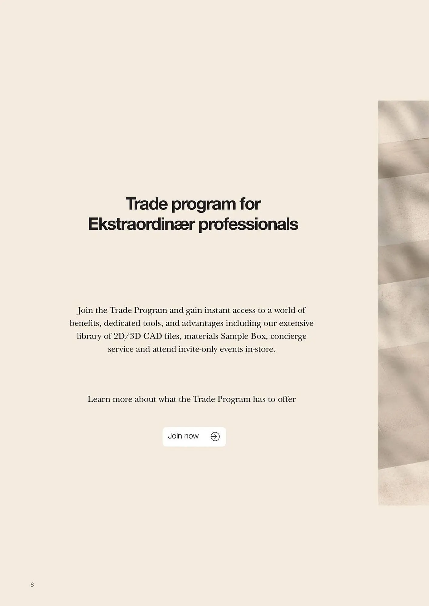 Catalogue BoConcept du 7 janvier au 31 décembre 2025 - Catalogue page 8