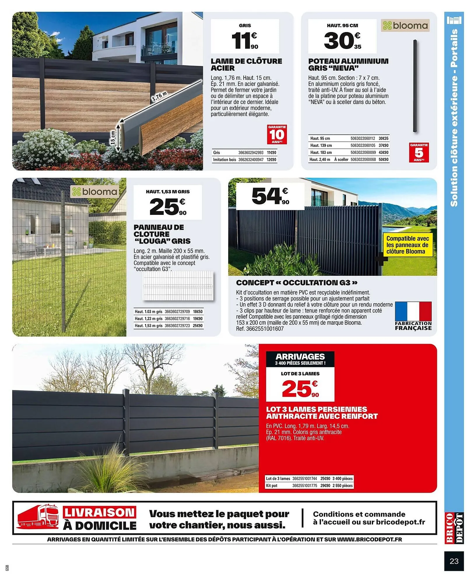 Catalogue Brico Dépôt du 20 juin au 3 juillet 2025 - Catalogue page 23