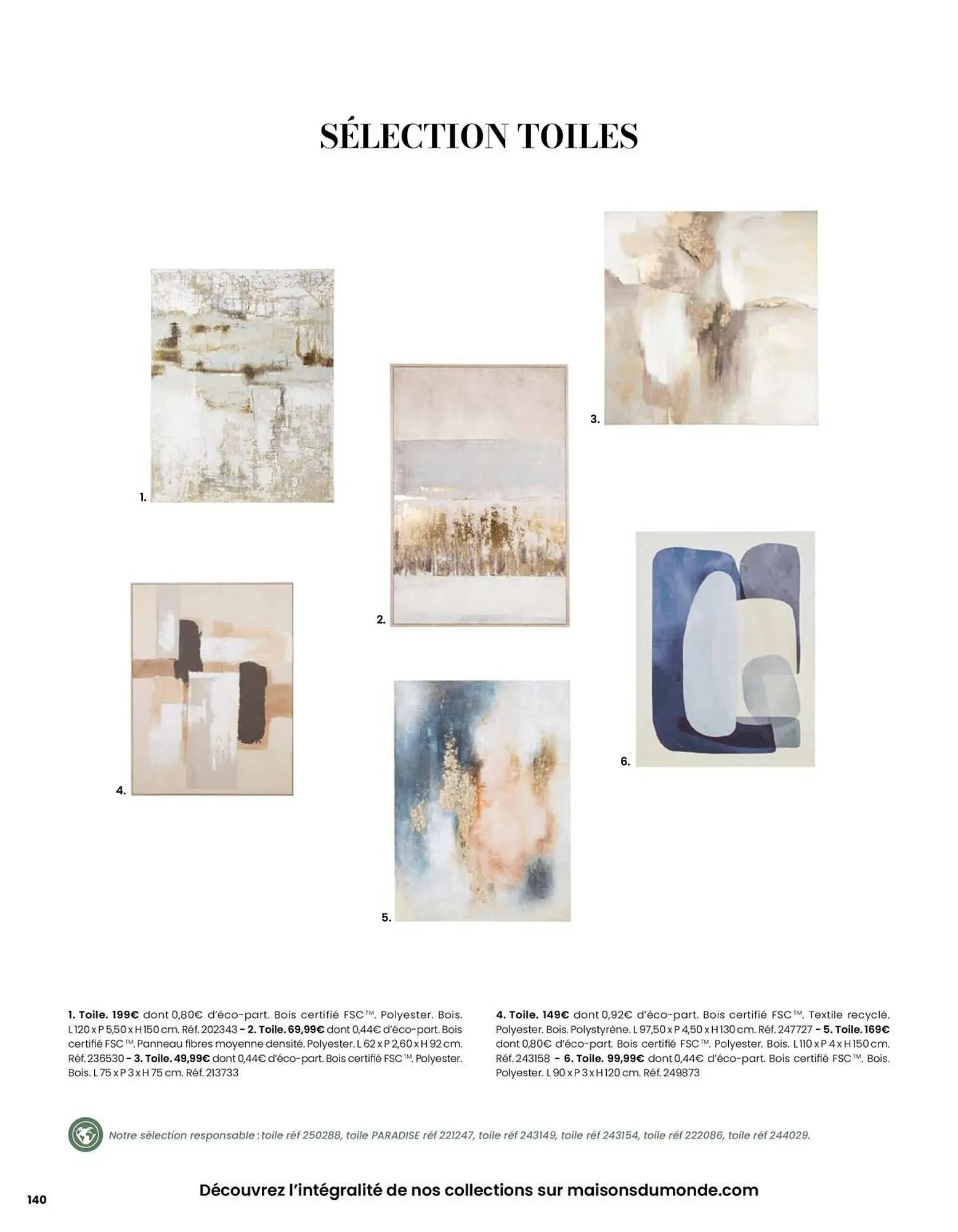 Catalogue Maisons du Monde du 1 mars au 31 août 2026 - Catalogue page 140