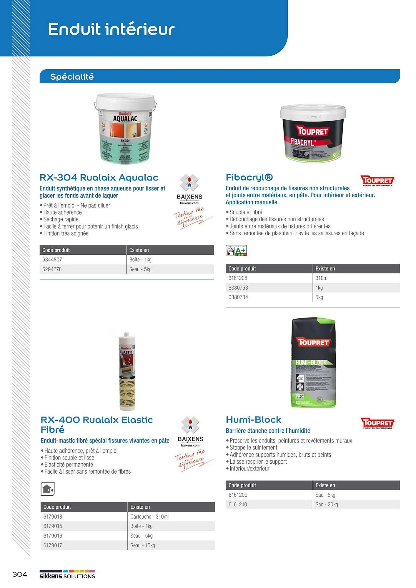 Catalogue Sikkens Solution du 1 janvier au 28 décembre 2025 - Catalogue page 253
