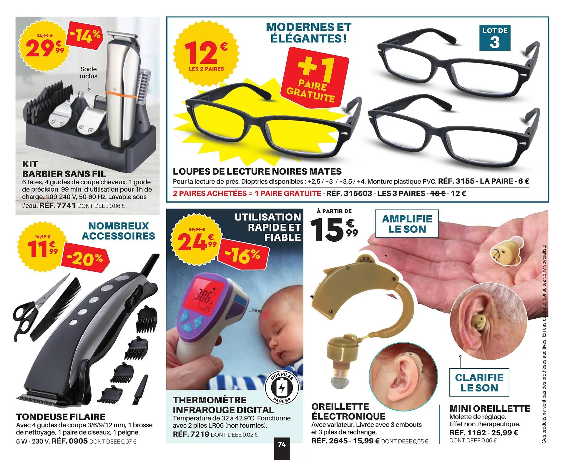 Catalogue Shopix du 21 juillet au 12 août 2023 - Catalogue page 74