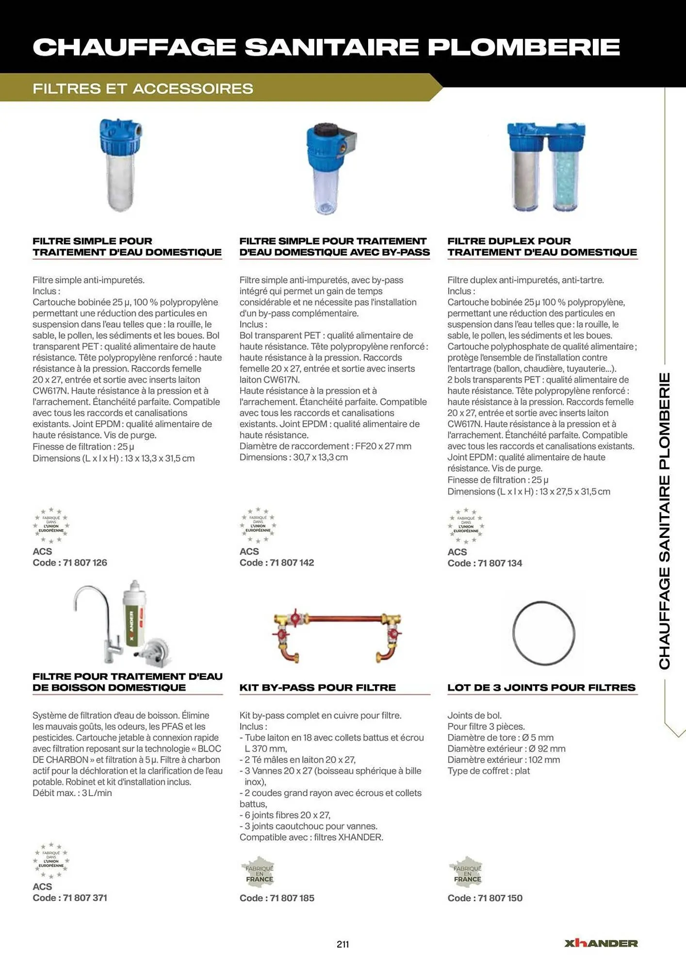 Catalogue Prolians du 2 septembre au 31 décembre 2025 - Catalogue page 211