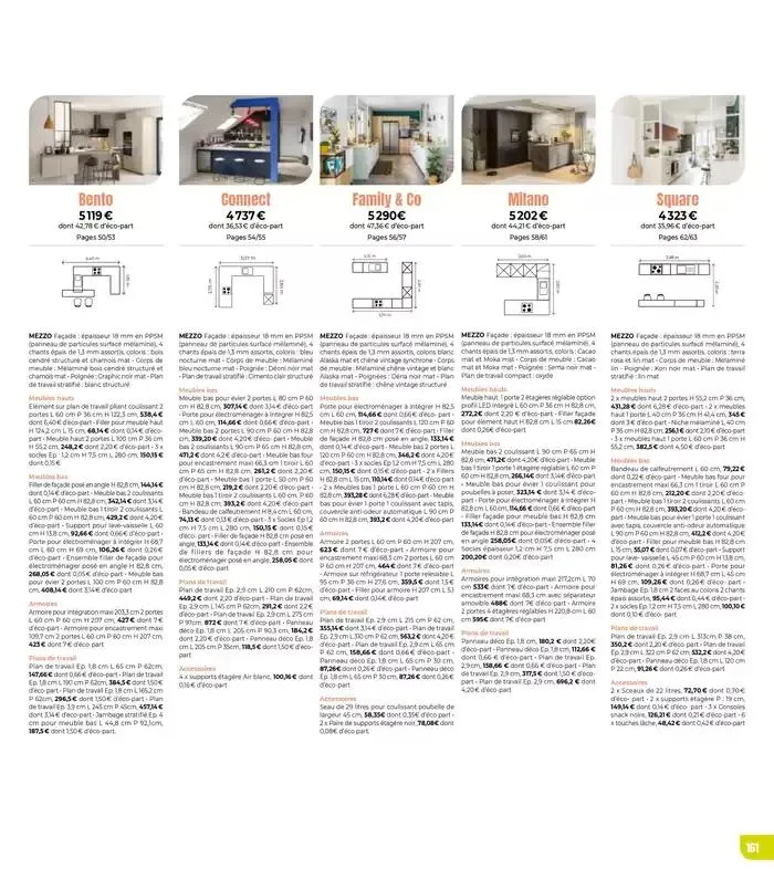 Consultez le menu avant de vous mettre en cuisine. du 7 janvier au 31 décembre 2025 - Catalogue page 161