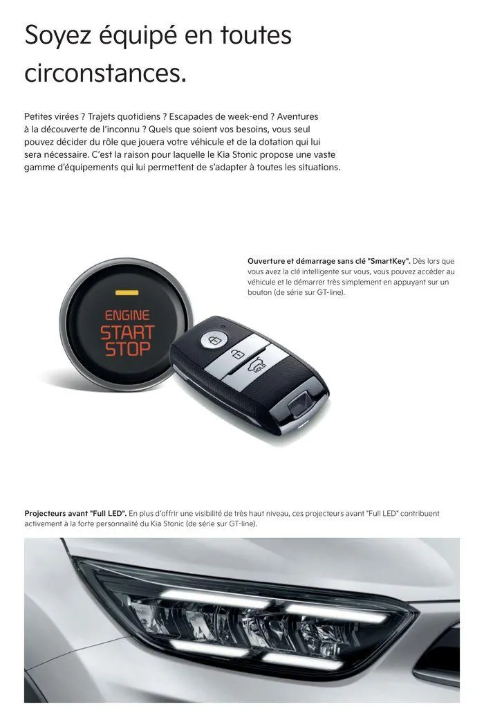 KIA Stonic du 15 août au 15 août 2025 - Catalogue page 20