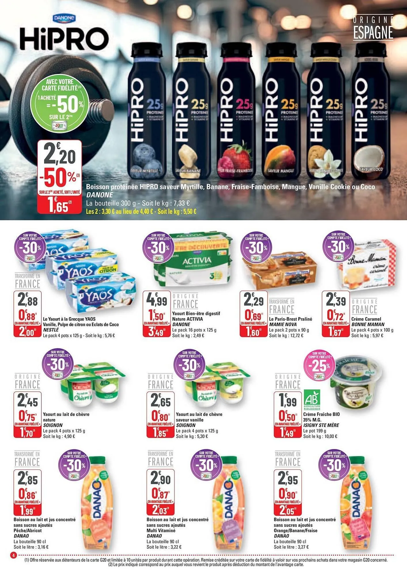 Catalogue G20 du 25 février au 8 mars 2026 - Catalogue page 4