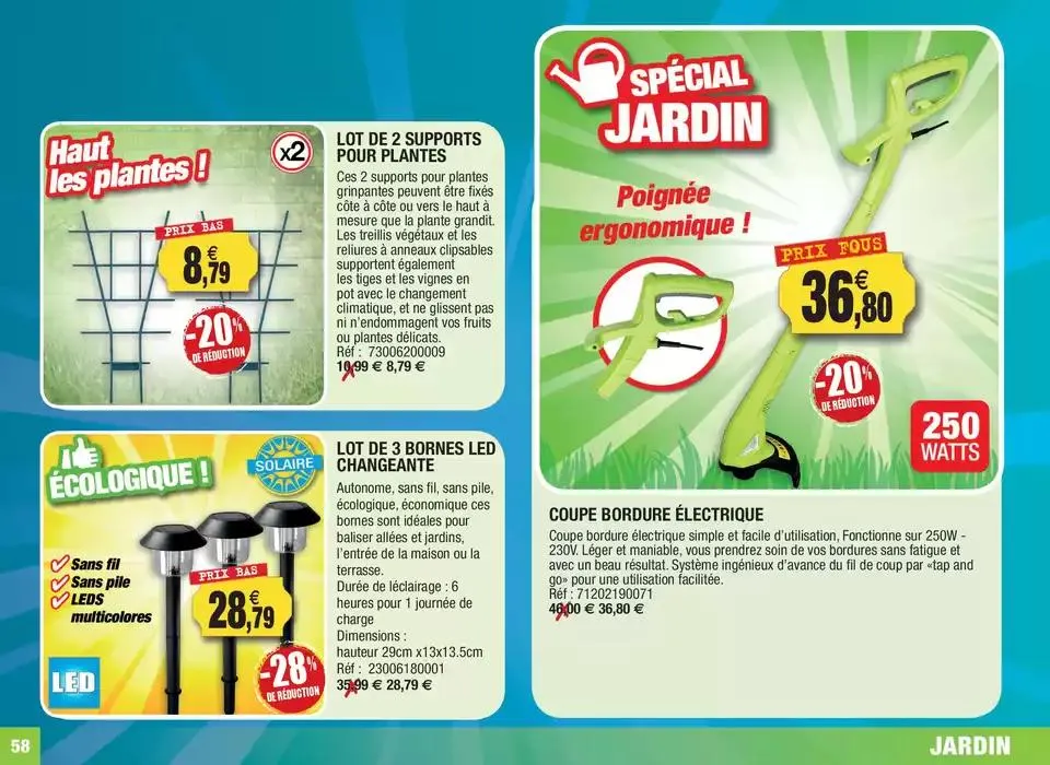 Arrivages de printemps du 6 février au 31 mai 2025 - Catalogue page 58