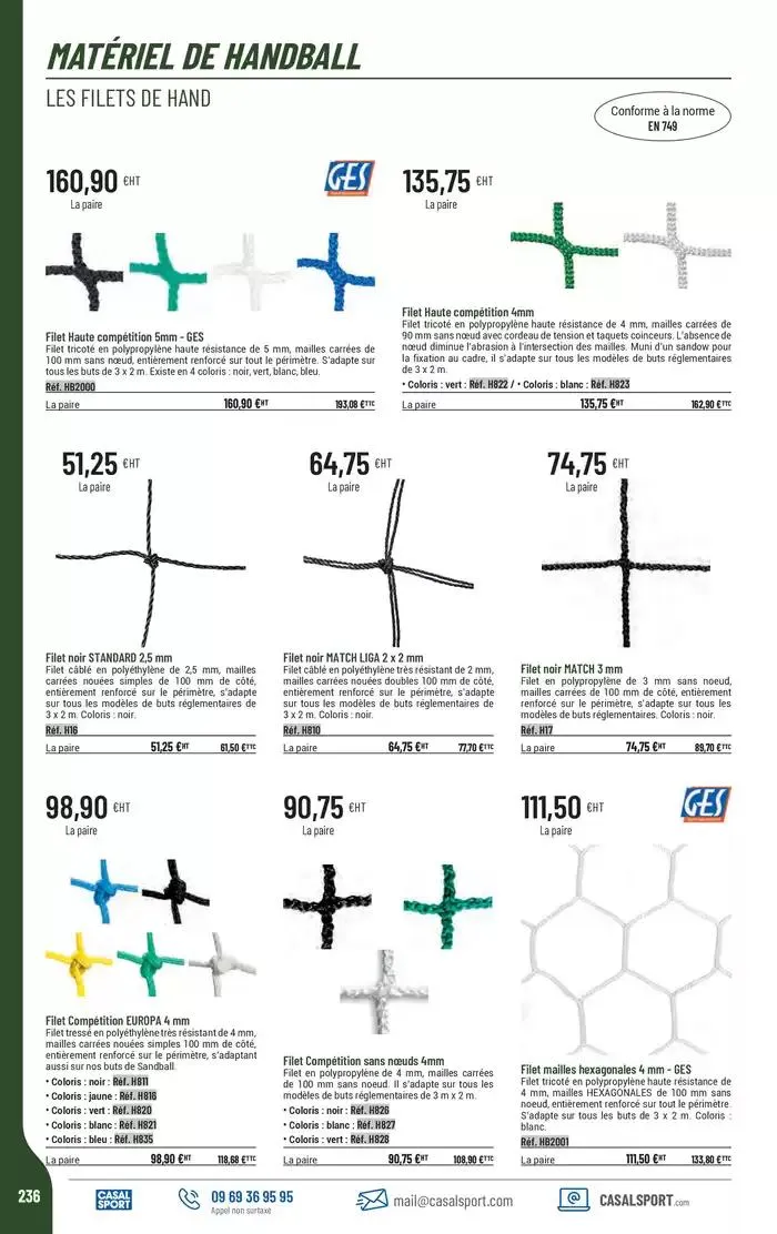 ÉQUIPEMENT SPORTIF du 6 mars au 31 décembre 2025 - Catalogue page 208